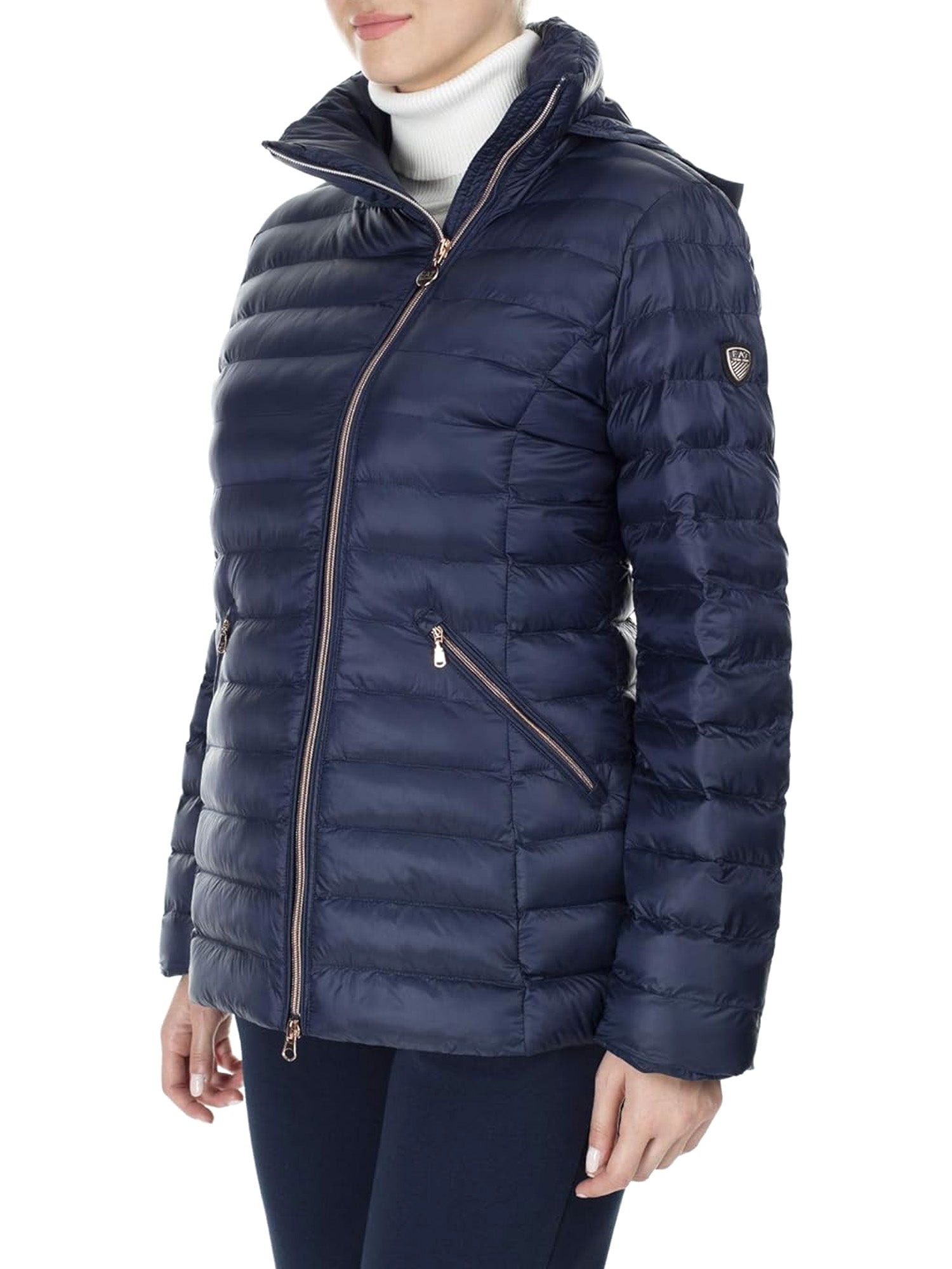 Piumini Blu Ea7 Emporio Armani