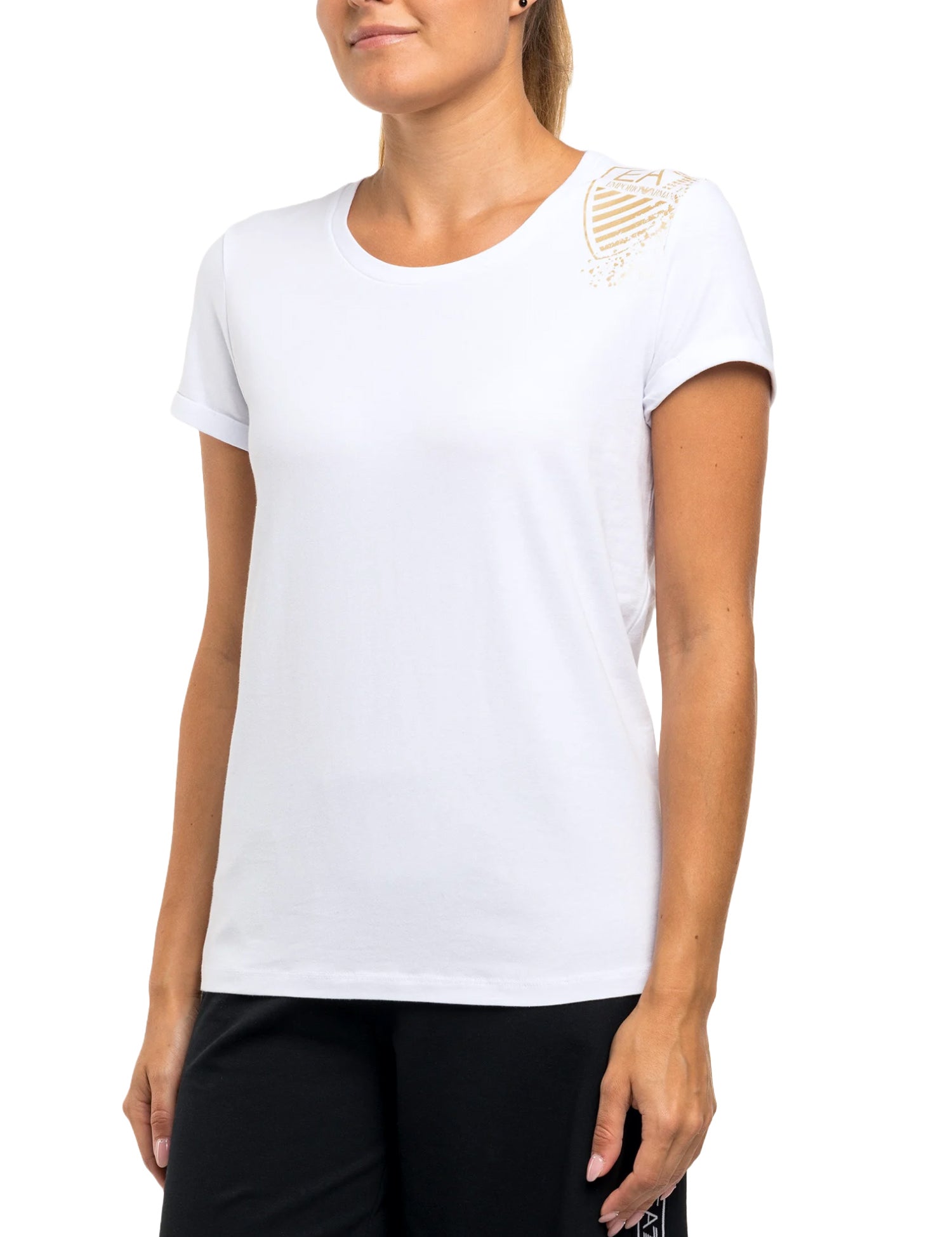 T-shirt Bianco Ea7 Emporio Armani