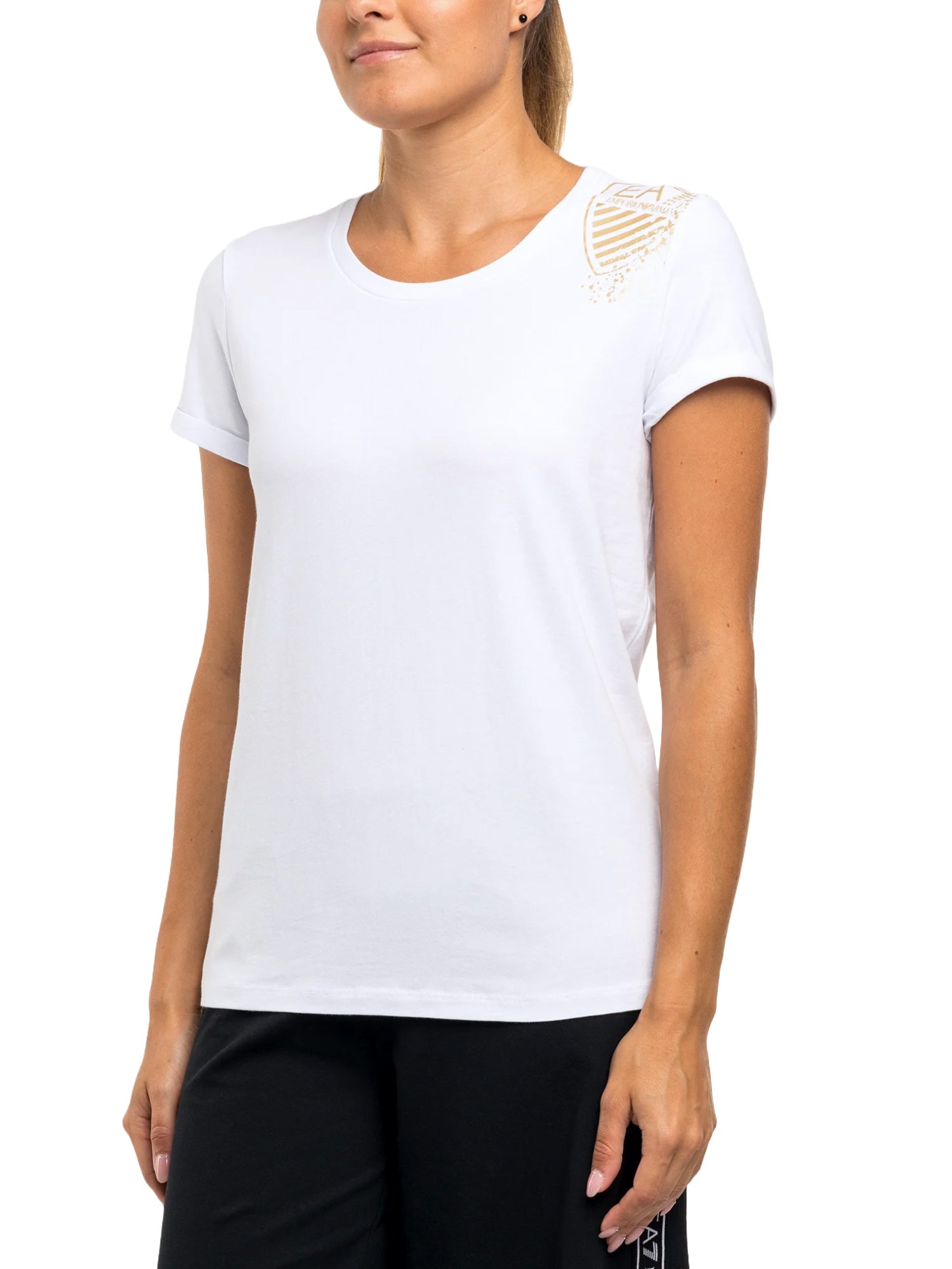 T-shirt Bianco Ea7 Emporio Armani