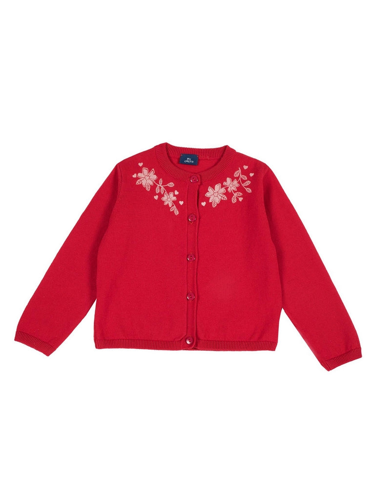 Cardigan Rosso Chicco