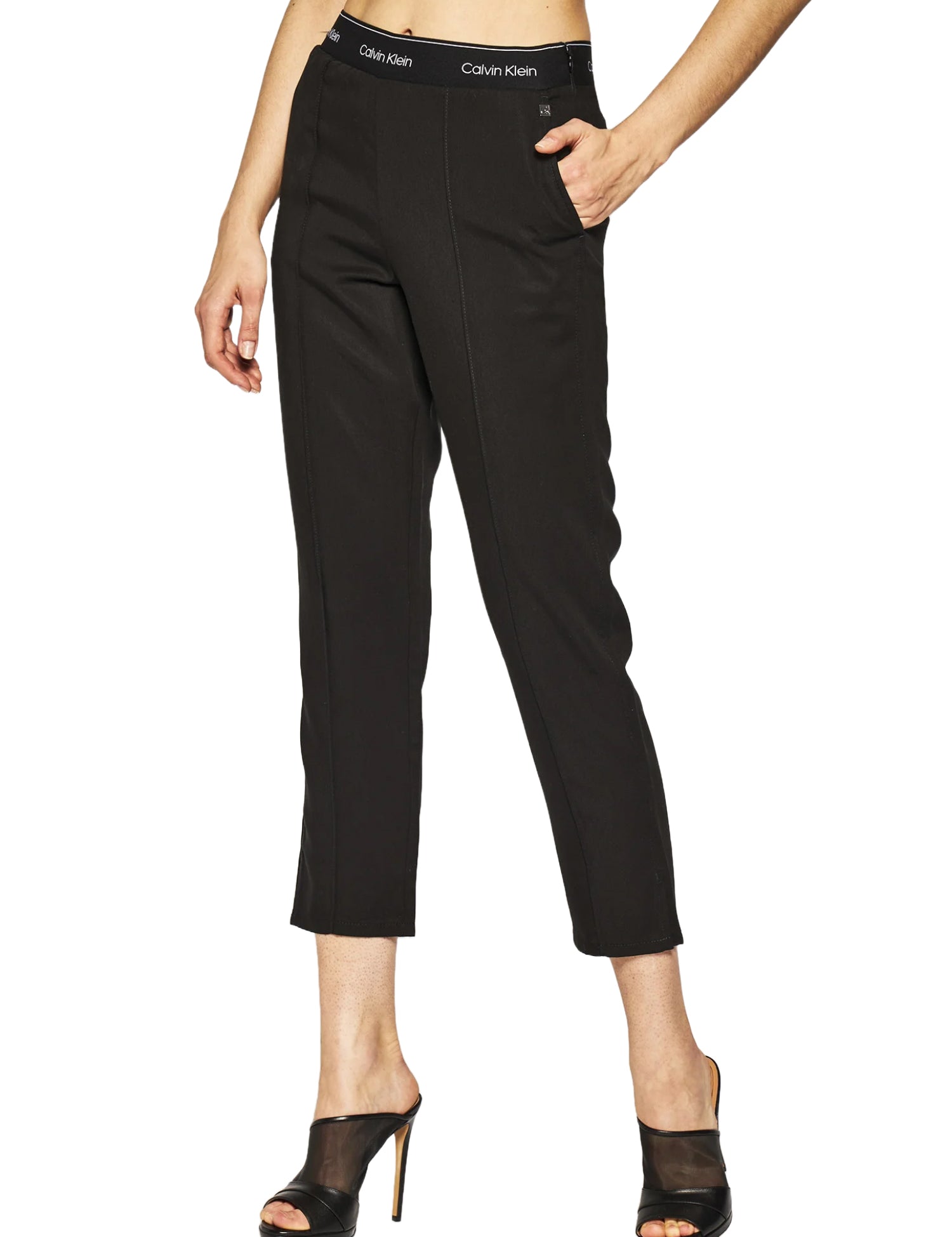 Pantaloni Nero Calvin Klein