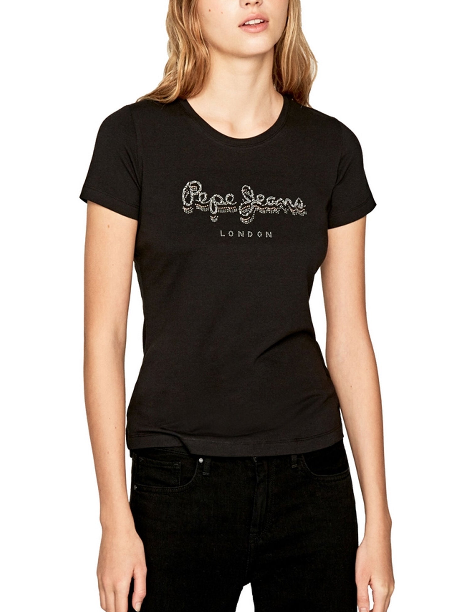 T-shirt Nero Pepe Jeans