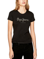 T-shirt Nero Pepe Jeans