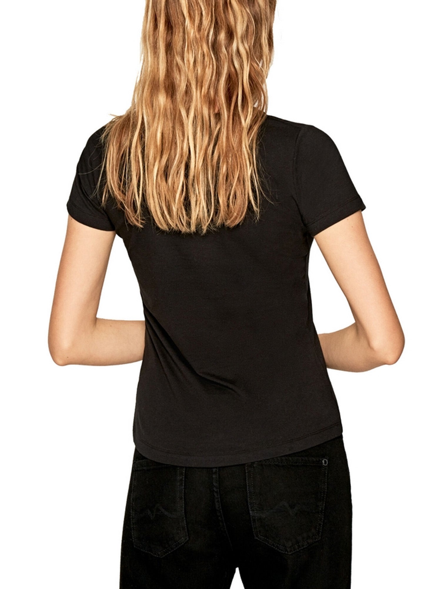T-shirt Nero Pepe Jeans