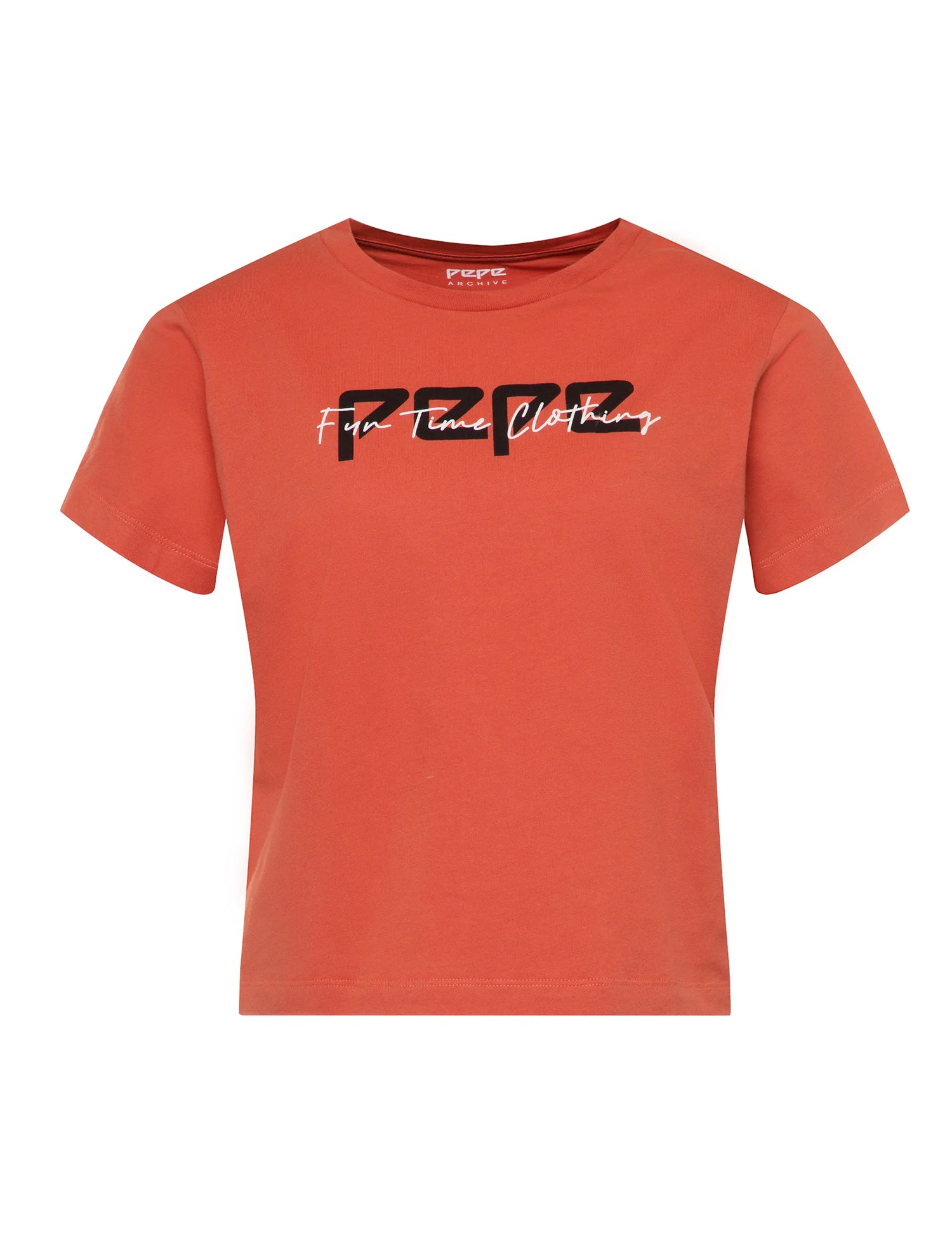 T-shirt Arancio Pepe Jeans
