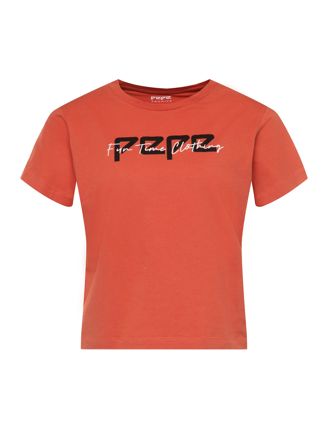 T-shirt Arancio Pepe Jeans