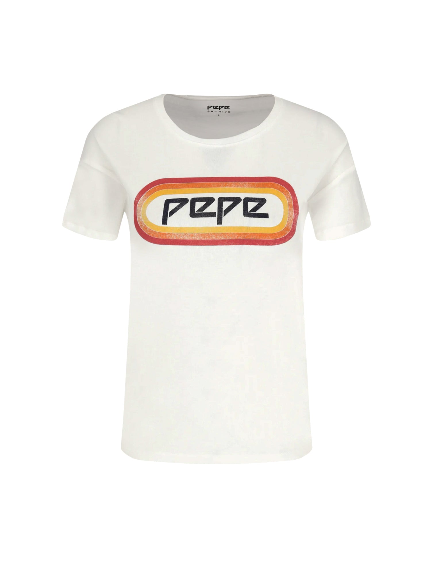 T-shirt Avorio Pepe Jeans