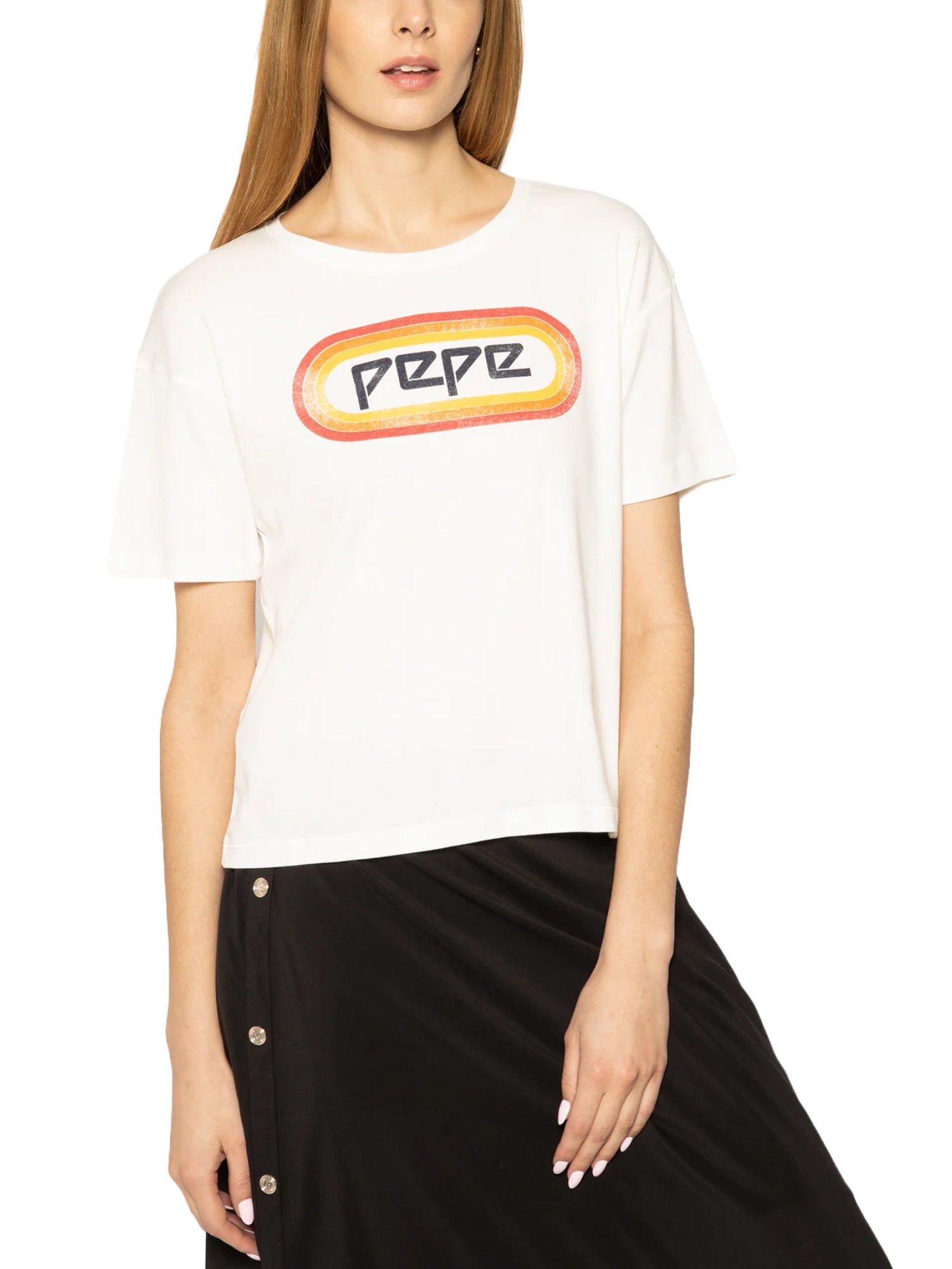 T-shirt Avorio Pepe Jeans