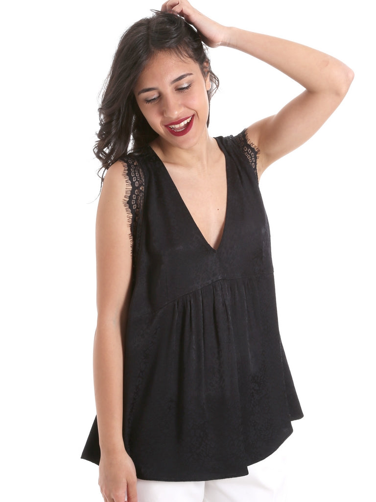 Bluse Nero Gaudi