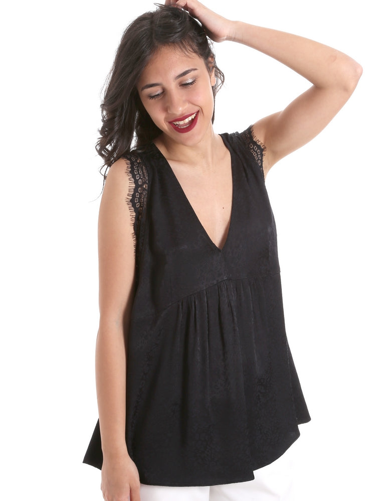 Bluse Nero Gaudi