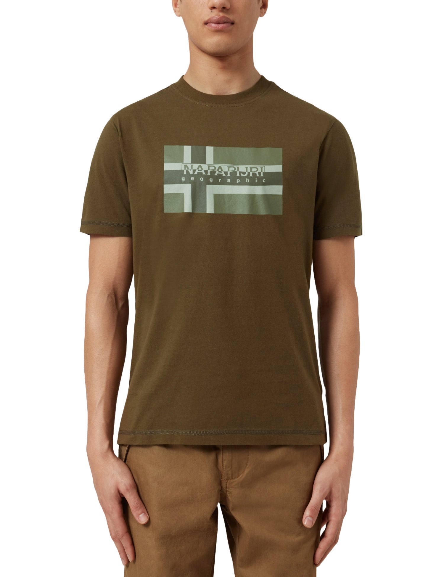 T-shirt Verde Napapijri