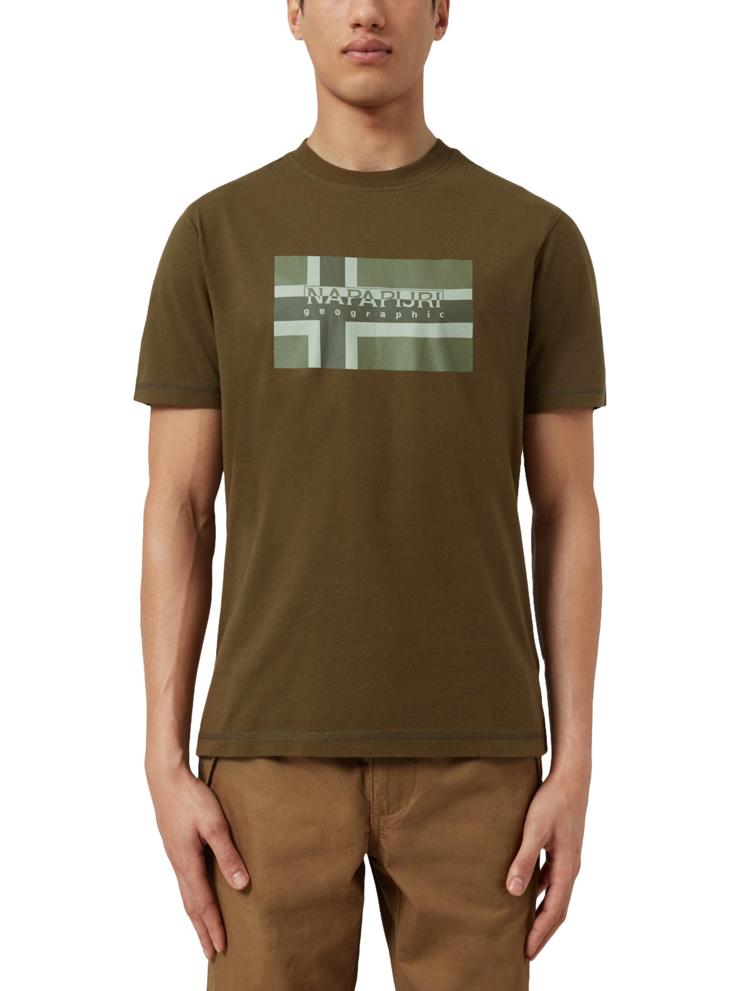 T-shirt Verde Napapijri