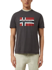 T-shirt Grigio Napapijri