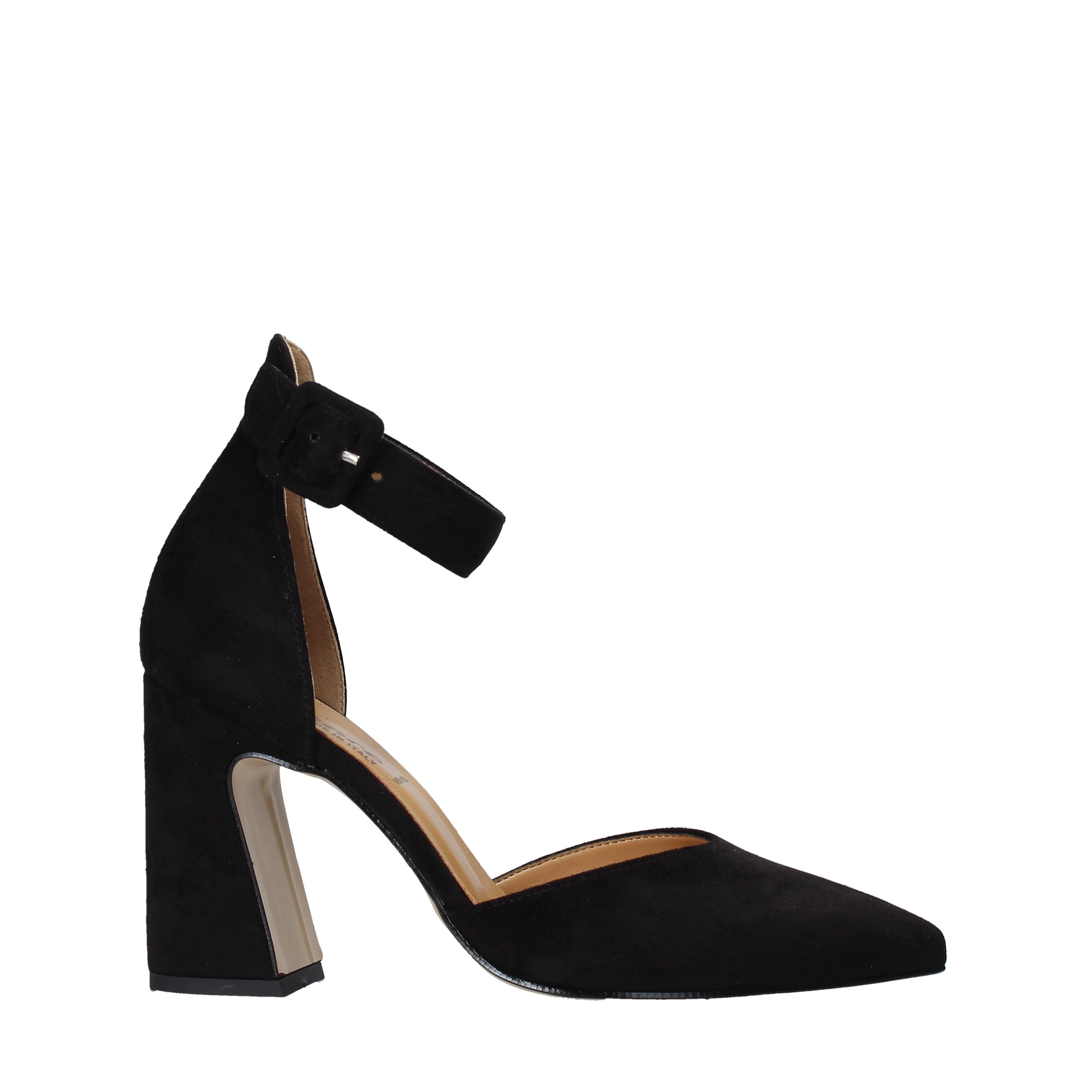 Sandali tacco Nero Cam Grace Shoes