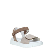 Sandali zeppa Beige Lumberjack