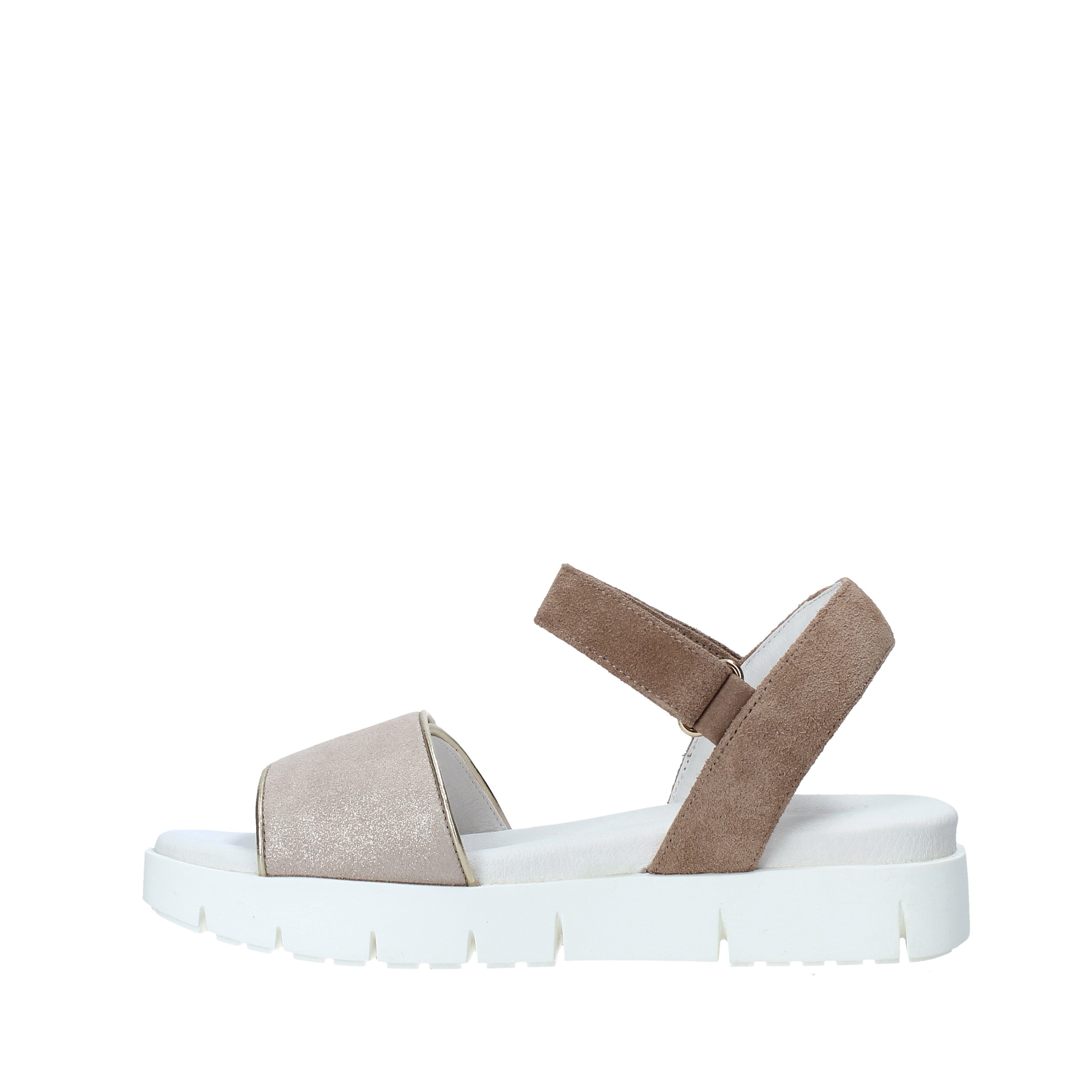 Sandali zeppa Beige Lumberjack