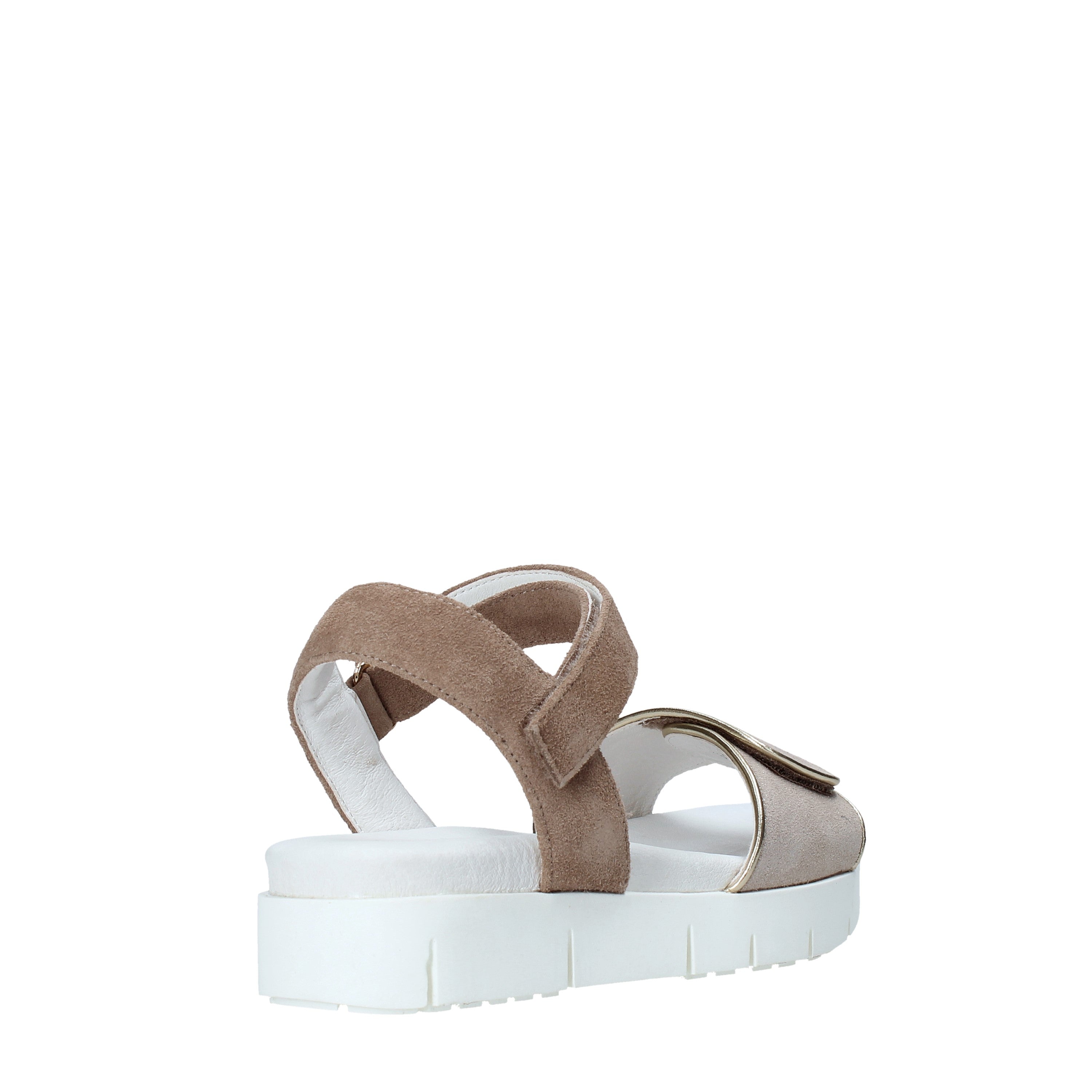 Sandali zeppa Beige Lumberjack