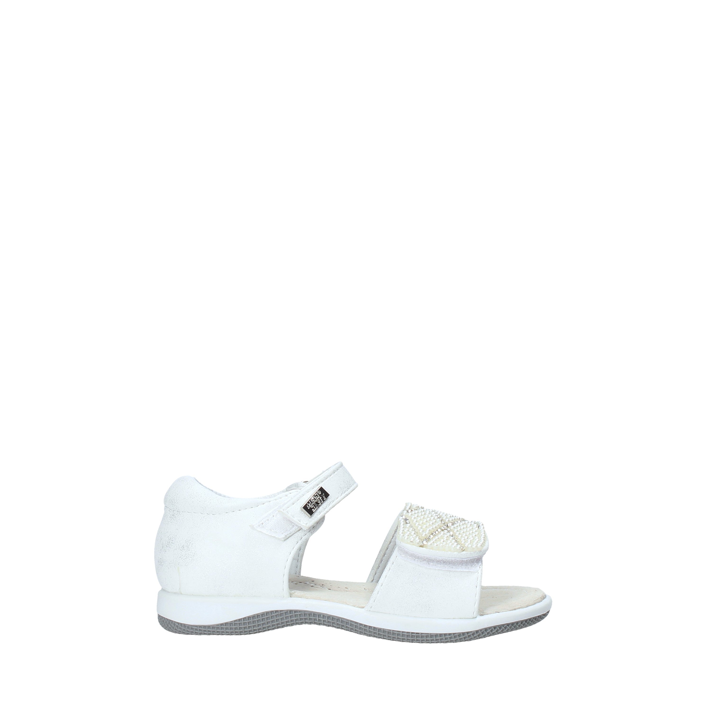 Sandali con strappi Bianco Miss Sixty