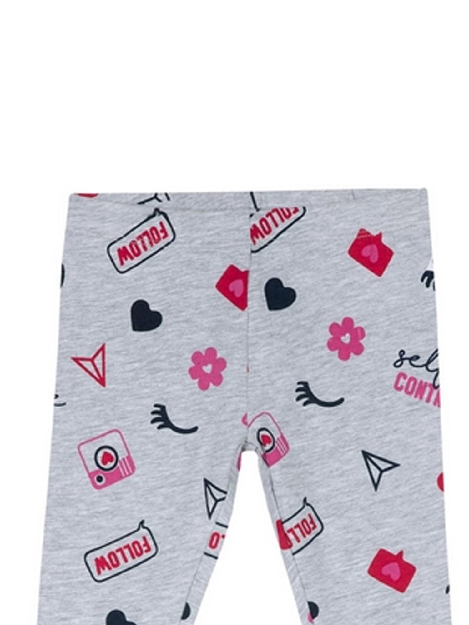 Leggings Grigio Chicco