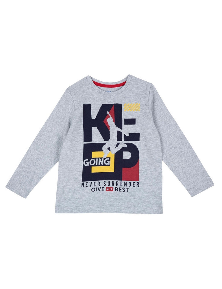 T-shirt Grigio Chicco