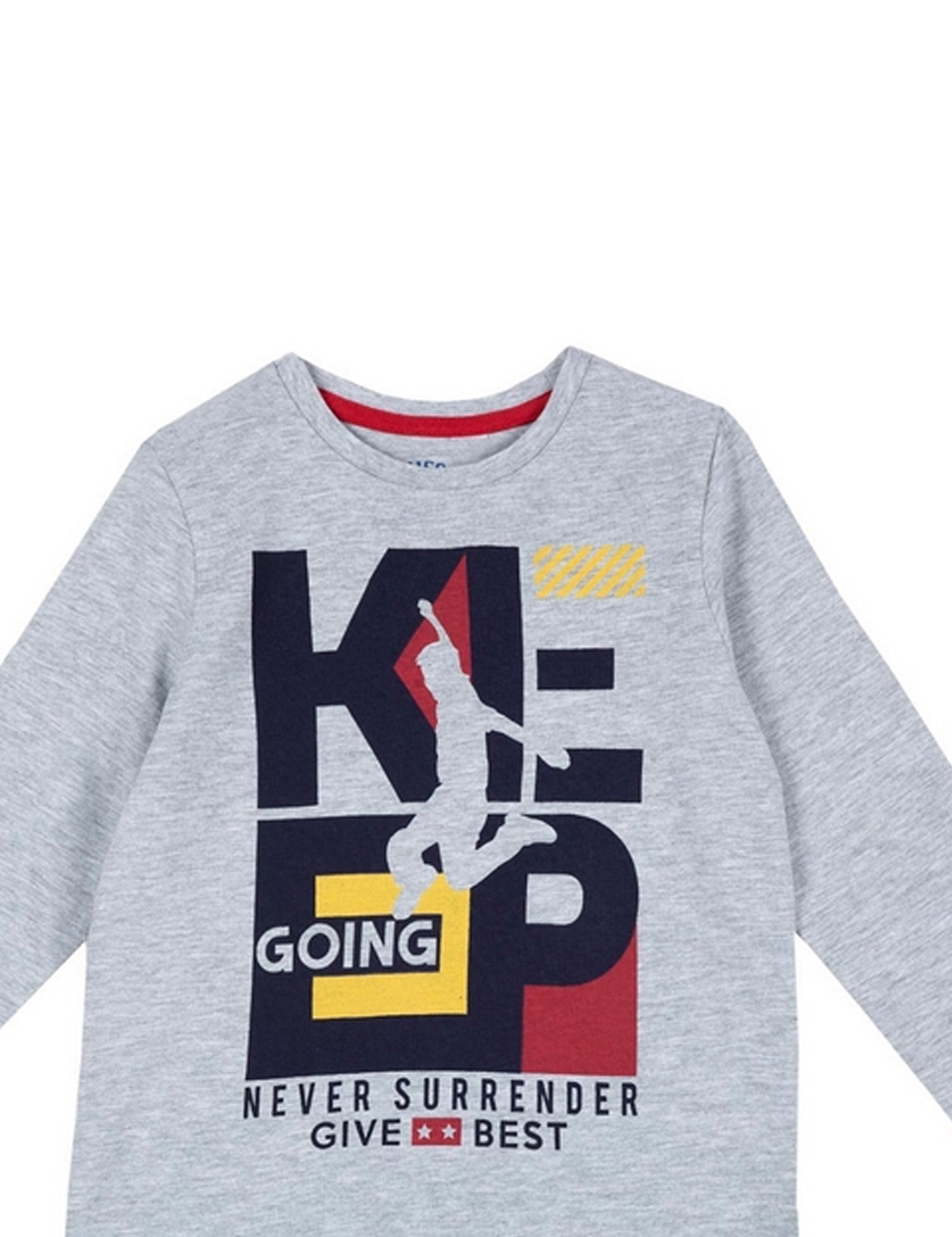 T-shirt Grigio Chicco