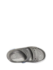 Sandali con strappi Grigio Crocs