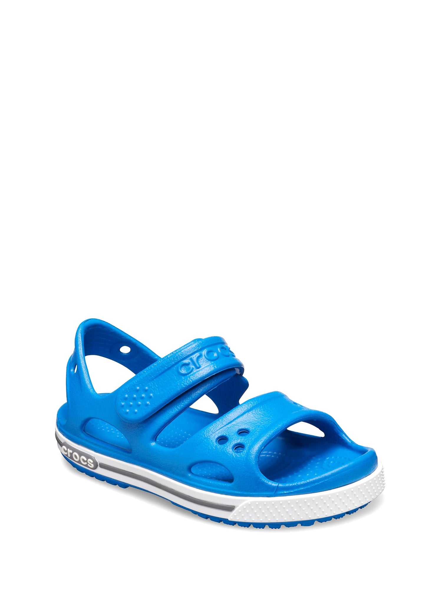 Sandali con strappi Blu Crocs