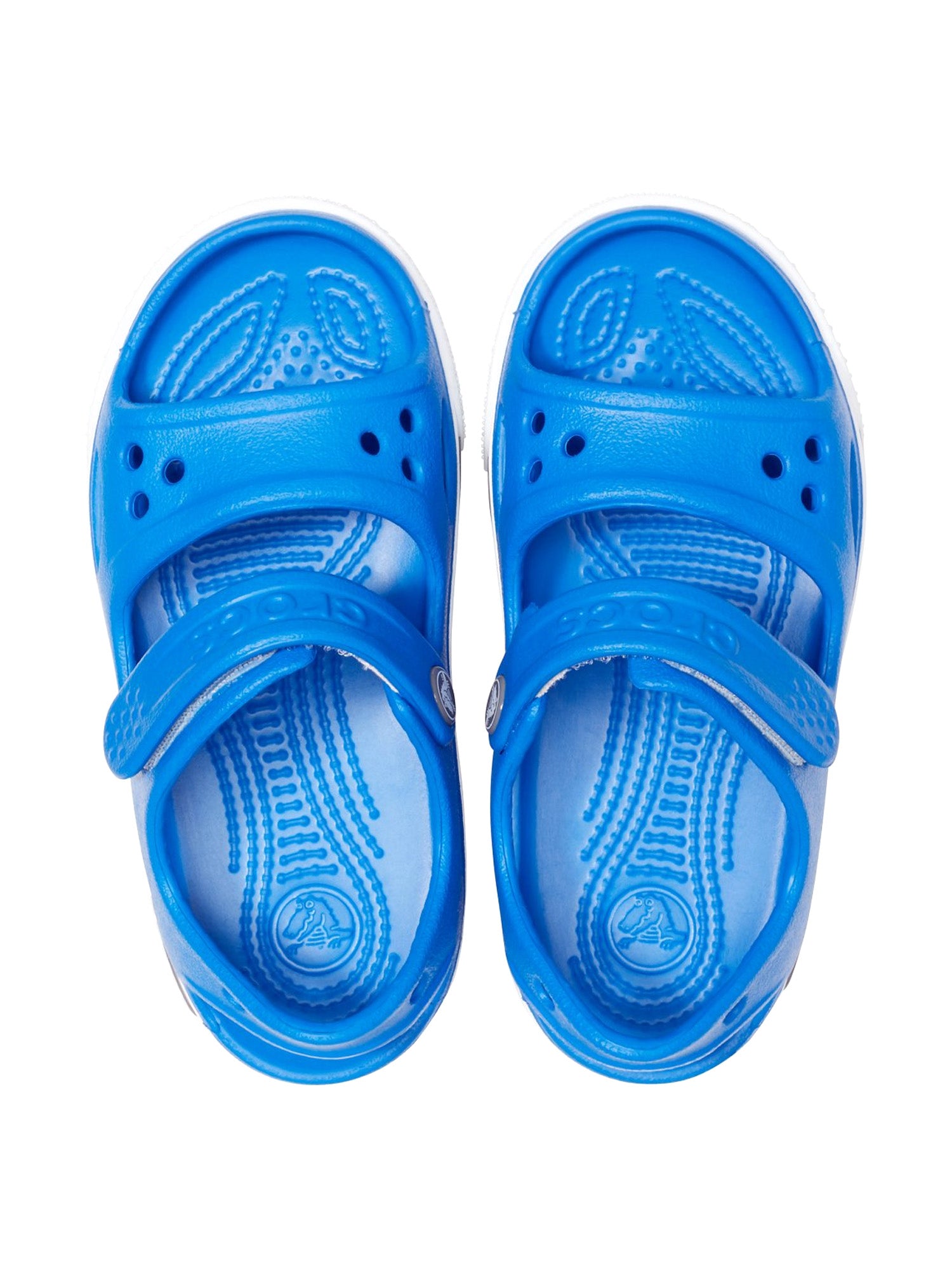 Sandali con strappi Blu Crocs