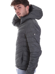 Piumini Grigio Ea7 Emporio Armani