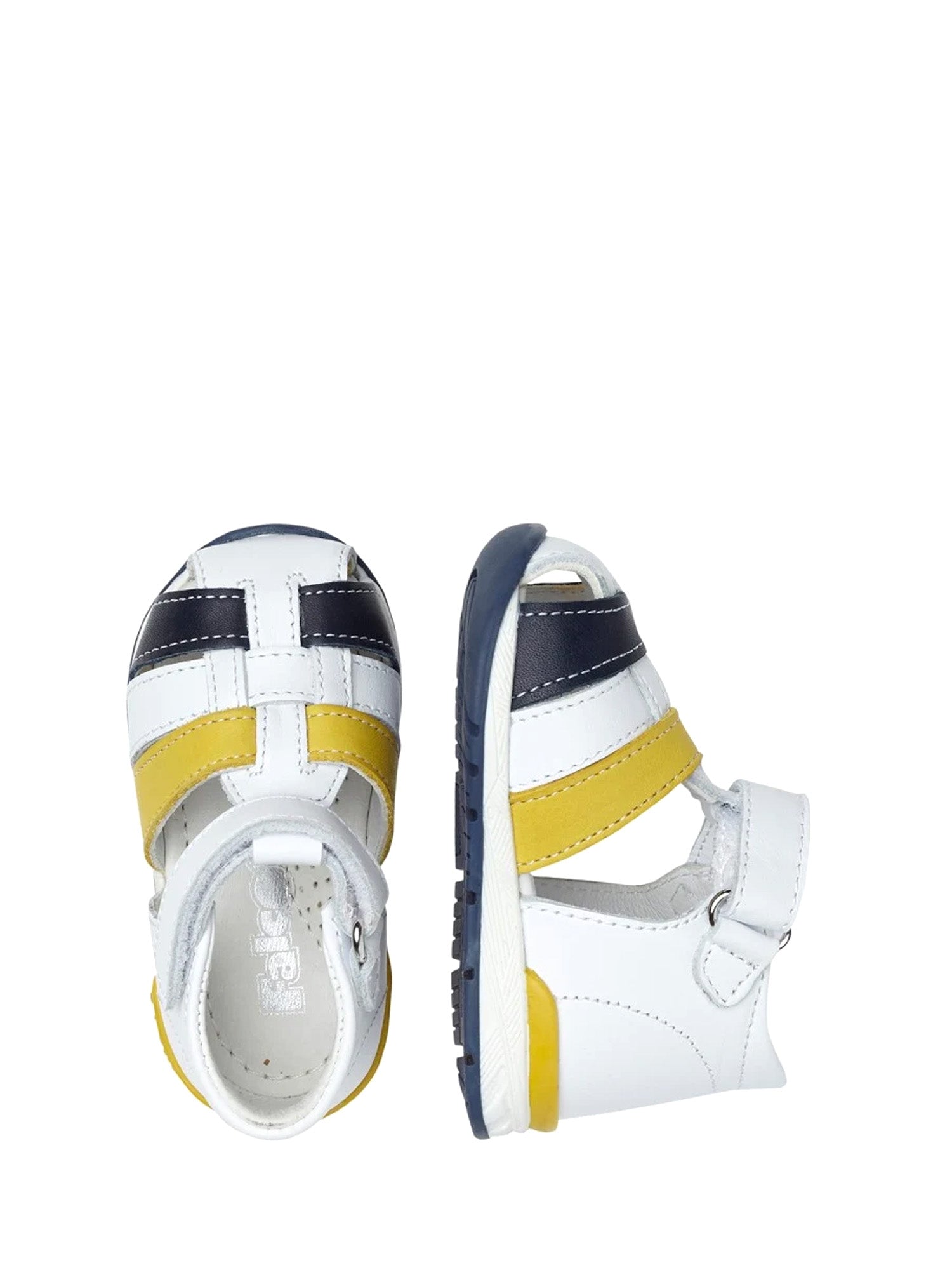 Sandali con strappi Bianco Falcotto