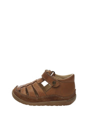 Sandali con strappi Marrone Falcotto