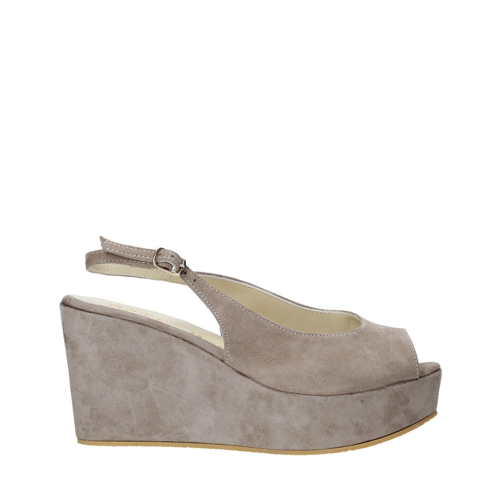 Sandali tacco Grigio Esther Collezioni