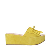 Sandali zeppa Giallo Grace Shoes
