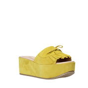 Sandali zeppa Giallo Grace Shoes