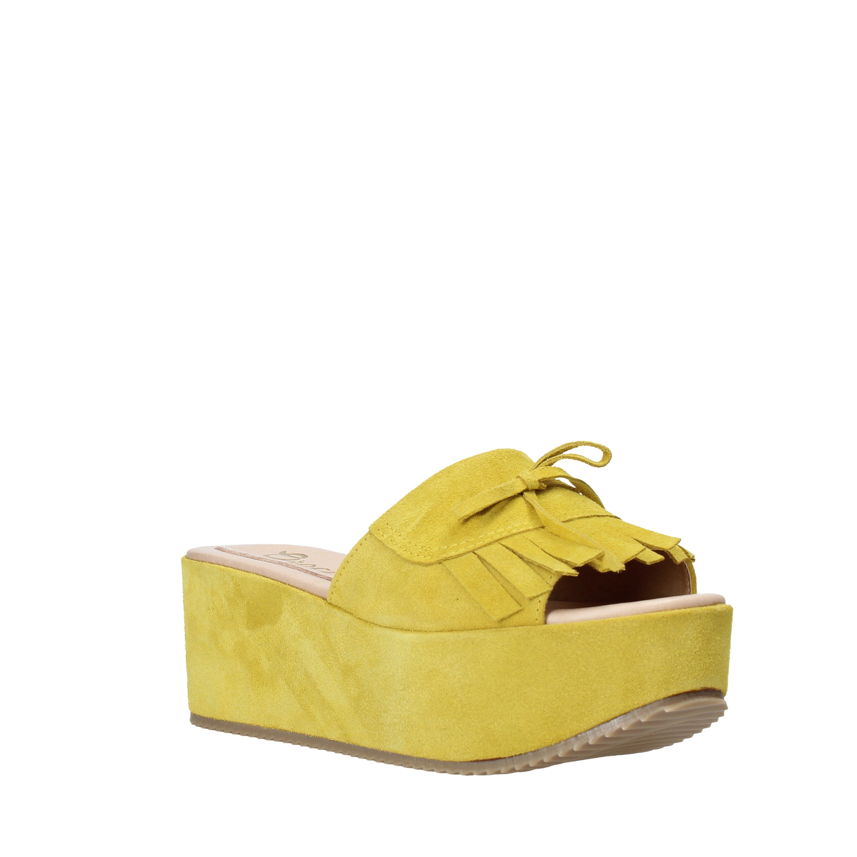 Sandali zeppa Giallo Grace Shoes