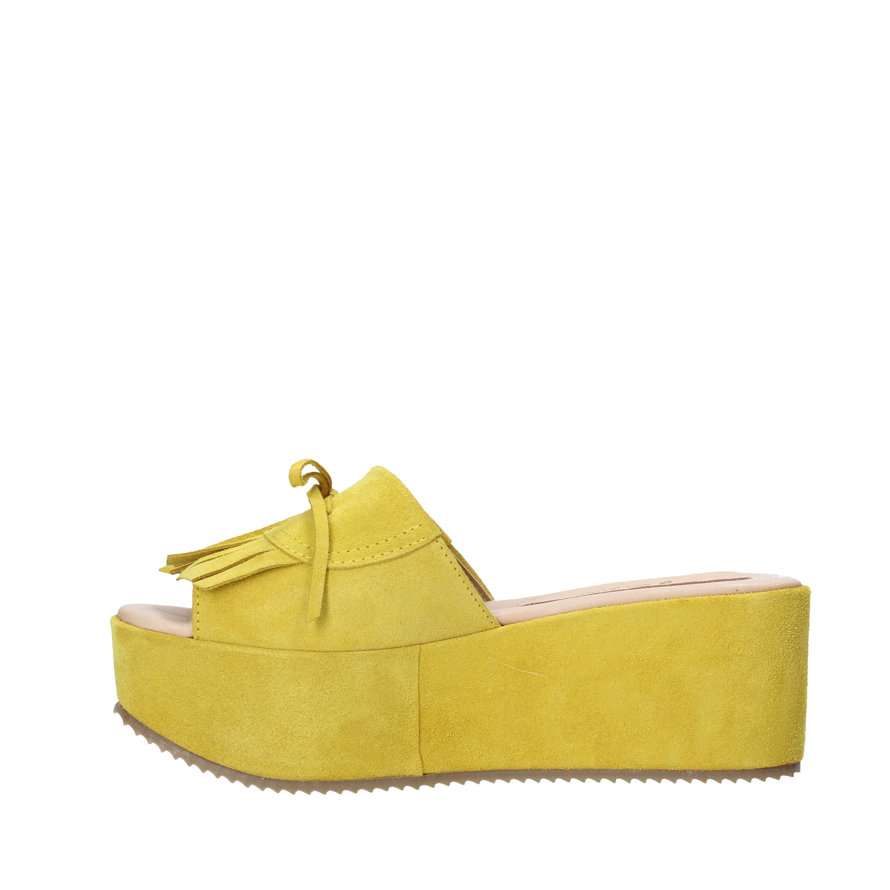 Sandali zeppa Giallo Grace Shoes