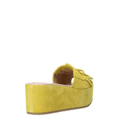 Sandali zeppa Giallo Grace Shoes