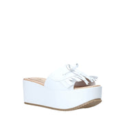 Sandali zeppa Bianco Grace Shoes