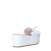 Sandali zeppa Bianco Grace Shoes
