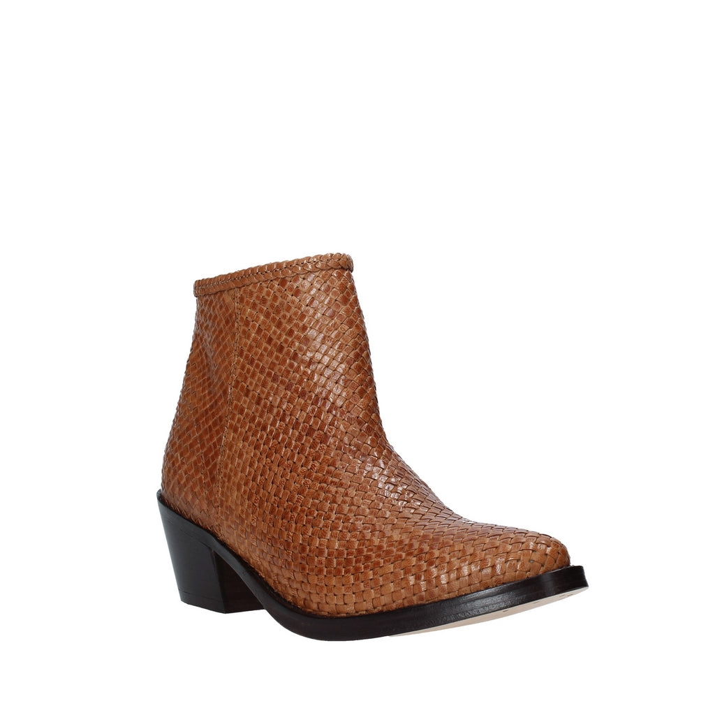 Stivaletti Marrone Chiaro Marco Ferretti