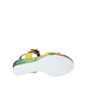 Sandali zeppa Giallo Grace Shoes