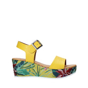 Sandali zeppa Giallo Grace Shoes