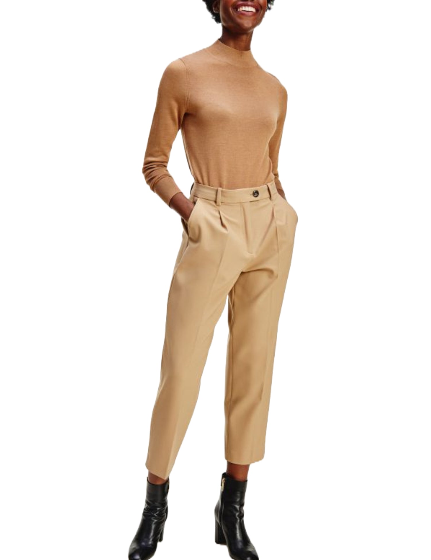 Pantaloni Beige Tommy Hilfiger