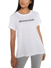 T-shirt Bianco Tommy Sport