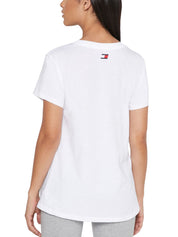 T-shirt Bianco Tommy Sport