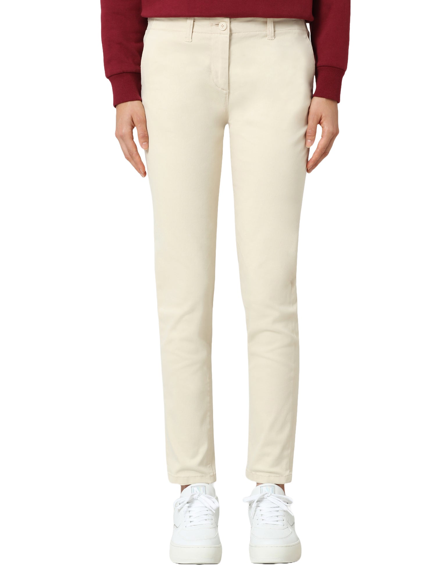 Pantaloni Avorio Napapijri