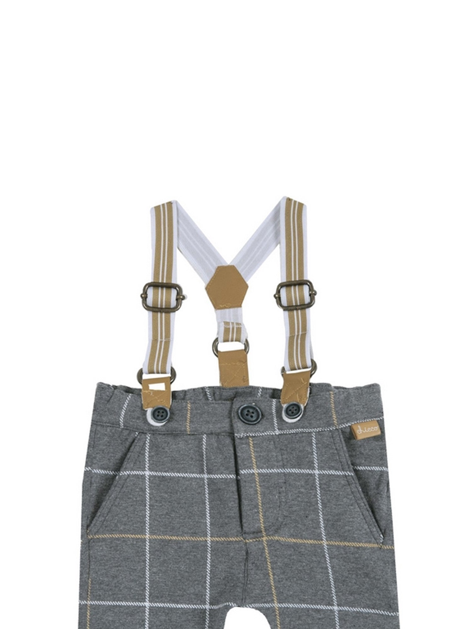 Pantaloni Grigio Chicco