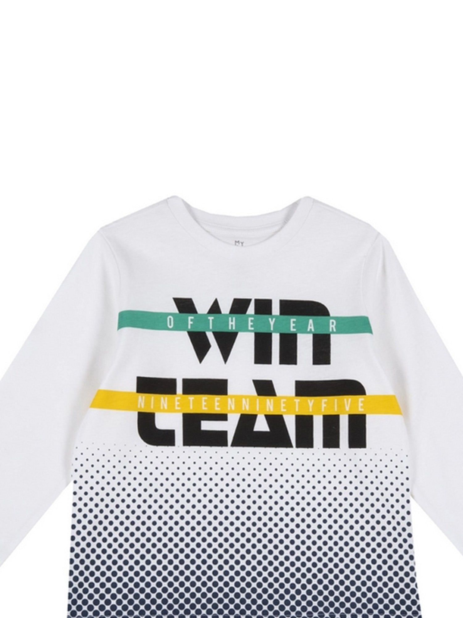 T-shirt Bianco Nero Chicco