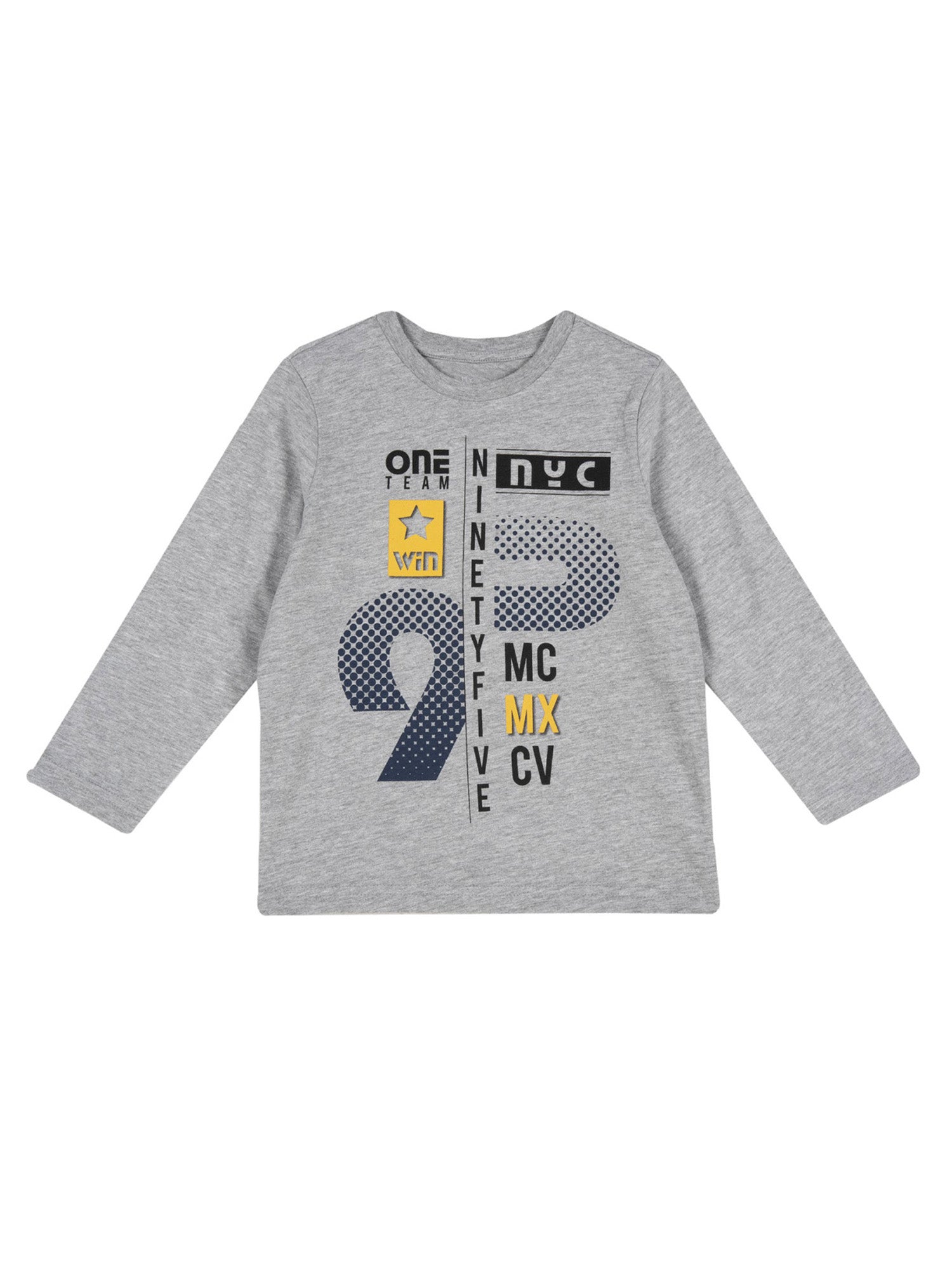 T-shirt Grigio Chicco