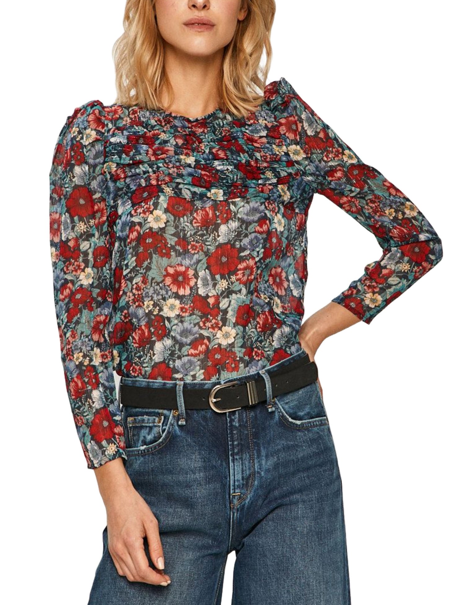 Bluse Blu Pepe Jeans